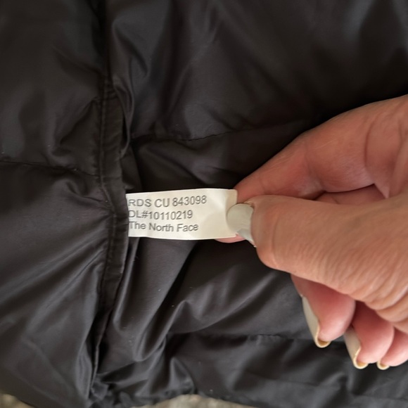 The Northface coat womens fill down hooded Black - Picture 12 of 16